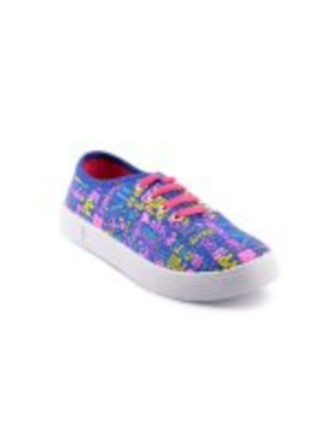 Warner Bros Kids Unisex TJ Notebook Canvas Blue Casual Shoes