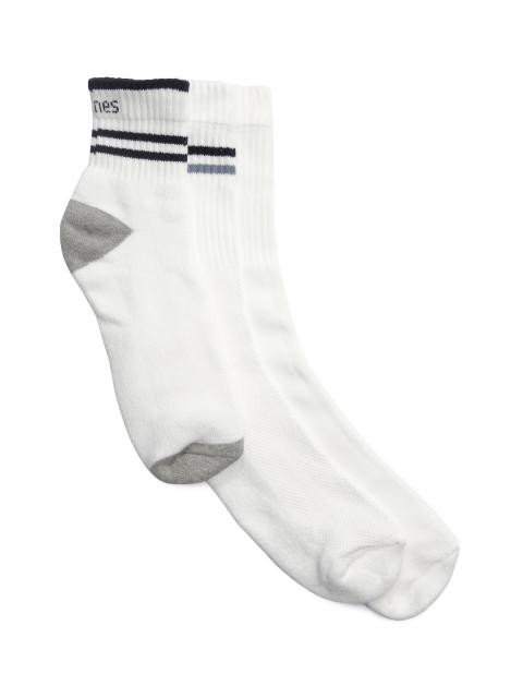 Hanes Men Pack Of 3 White Cushion Max Crew Socks