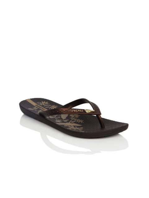 iPanema Women Temas Brown Flip Flops