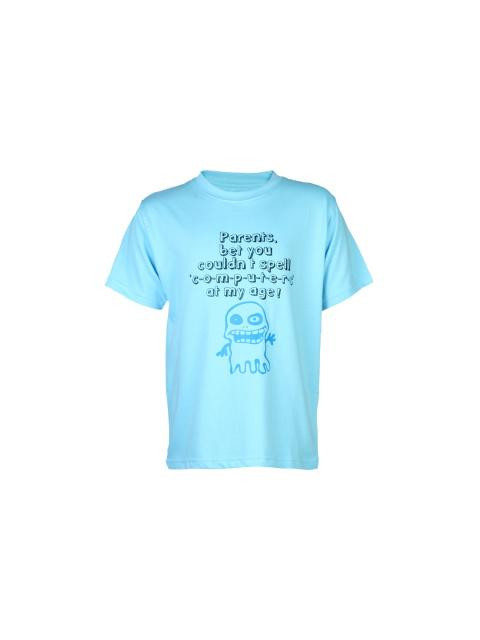 Tantra Unisex Printed Blue Tshirts