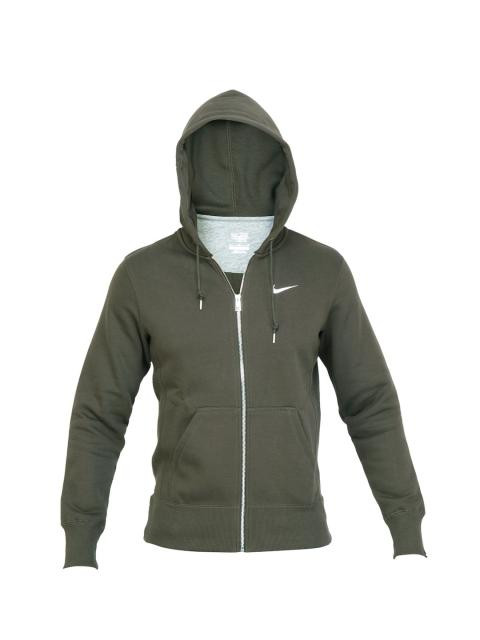 Nike Men Casual Olive Sweatshirts