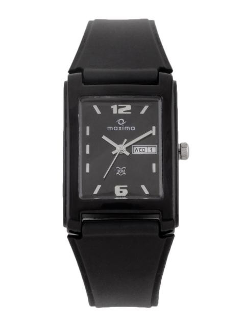 Maxima Men Black Dial Watch