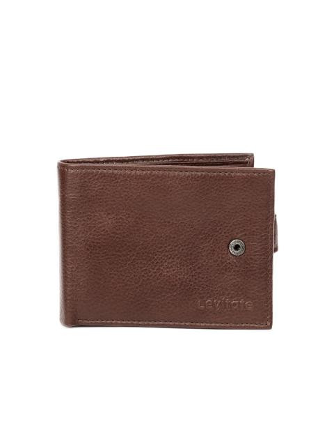 Levitate Men Brown Wallet