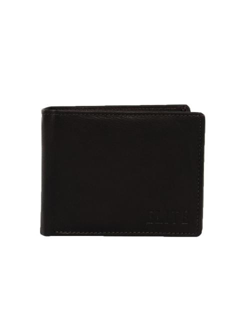 Peter England Men Leather Brown Wallet