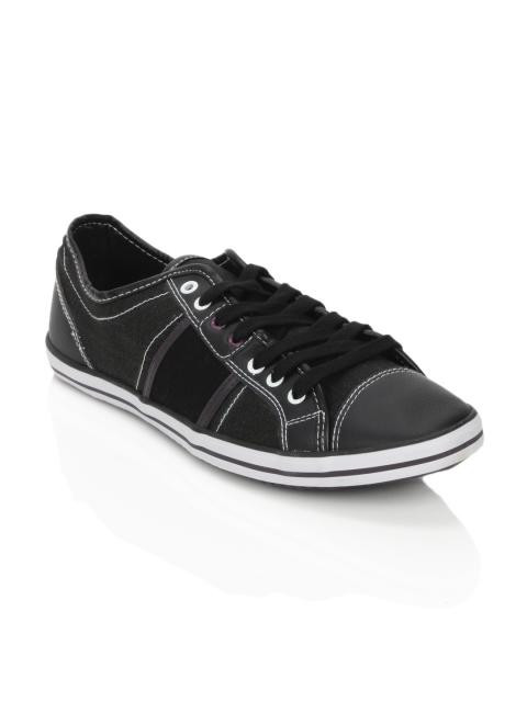 Spinn Men Benzeen Black Shoes