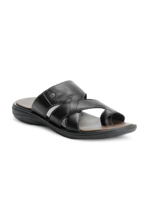 Franco Leone Men Black Slippers