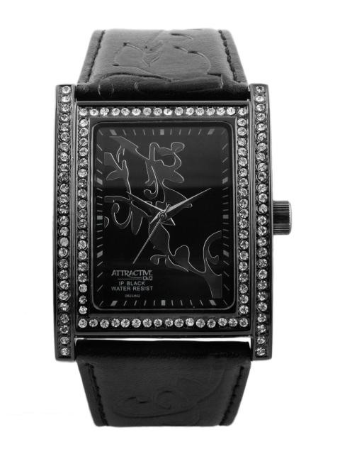 Q&Q Women Black Watch