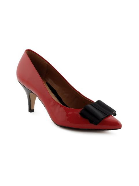 Clarks Women Balti Zing Red Heels
