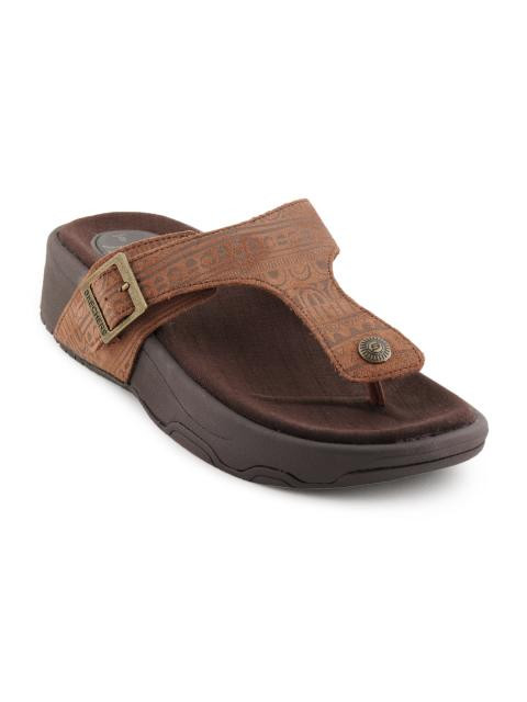 Skechers Women Tone-Ups Brown Sandals