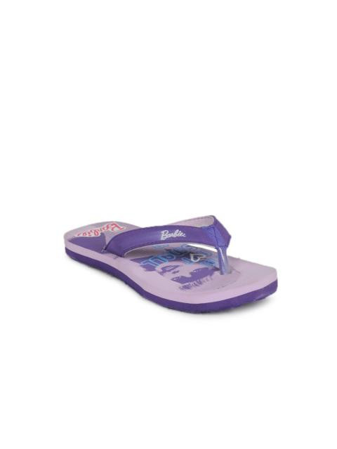 Barbie Purple Girls Slippers