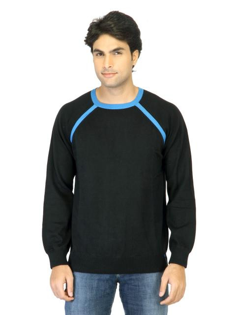 Provogue Men Black Sweater