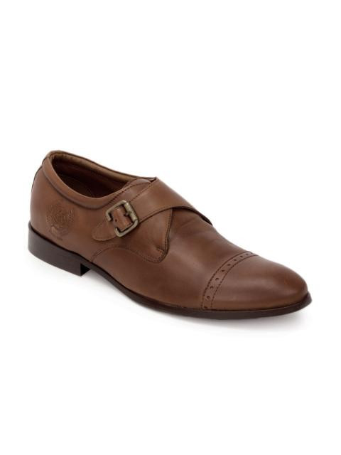 U.S. Polo Assn. Men Brown Formal Shoes