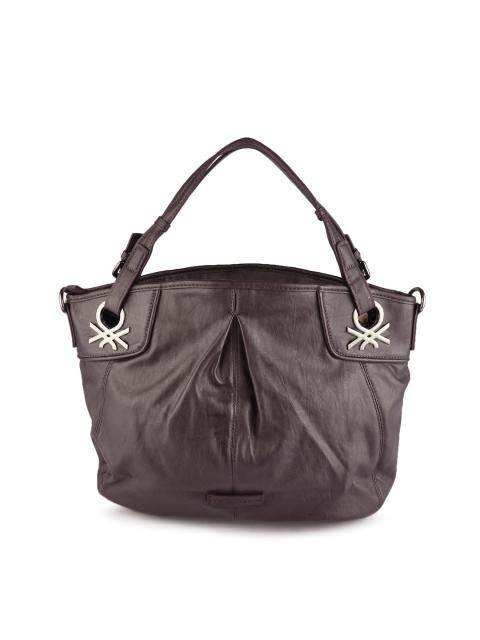 United Colors of Benetton Women Solid Purple Handbags