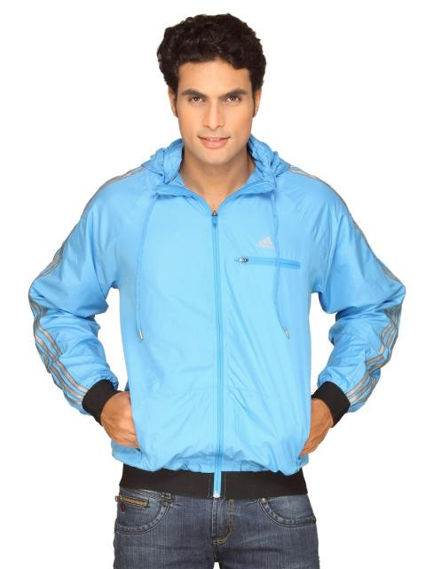 ADIDAS Men Wind Sky Blue Jacket