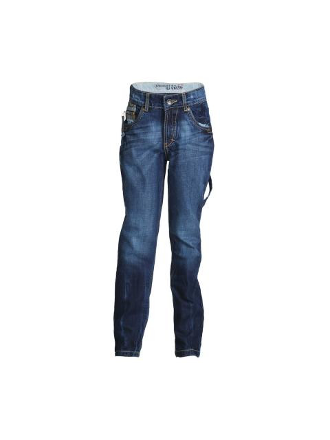 Gini and Jony Boys Washed Blue Jeans