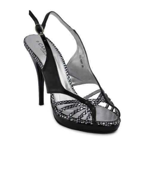 Carlton London Women Classy Silver Heels