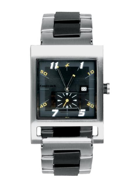 Fastrack Men Black Dial Watch 1478SM01
