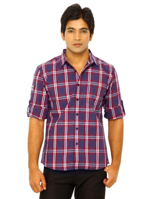 Wrangler Men Country Eagle Red Shirt