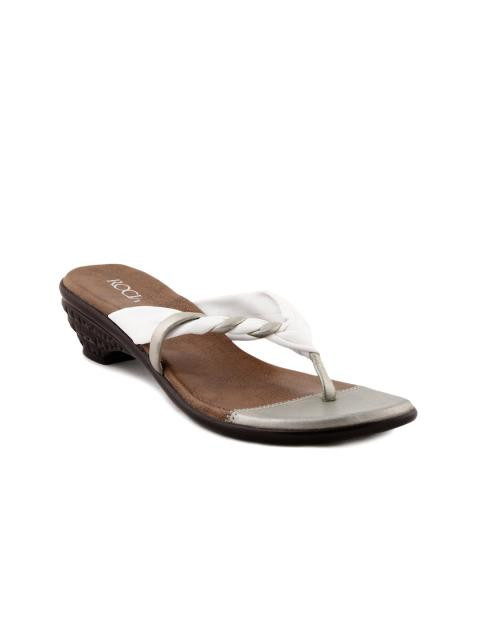 Rocia Women White Flats