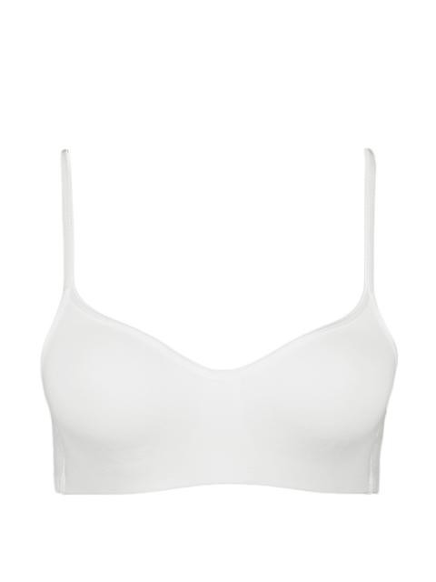 Jockey Women White Seamless Bra 1672
