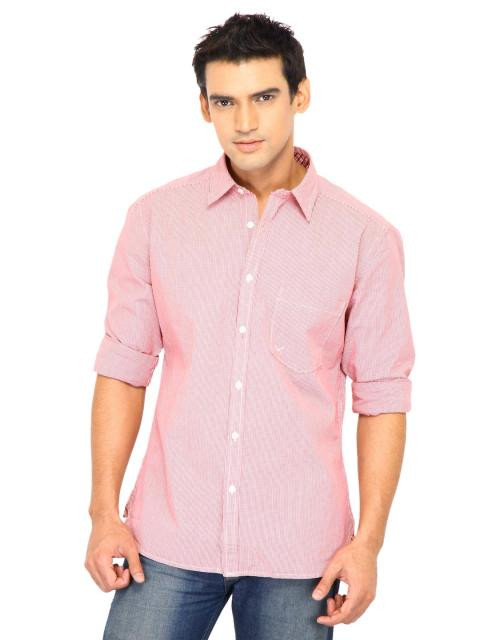 Scullers Men Check Red Shirts