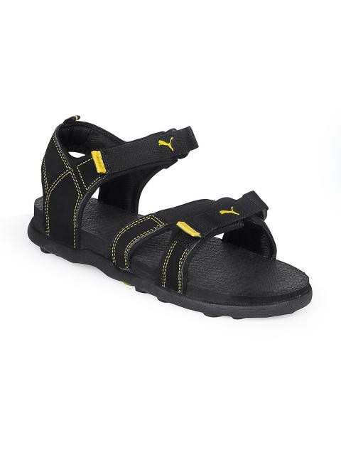 Puma Men Black Techno Sandals