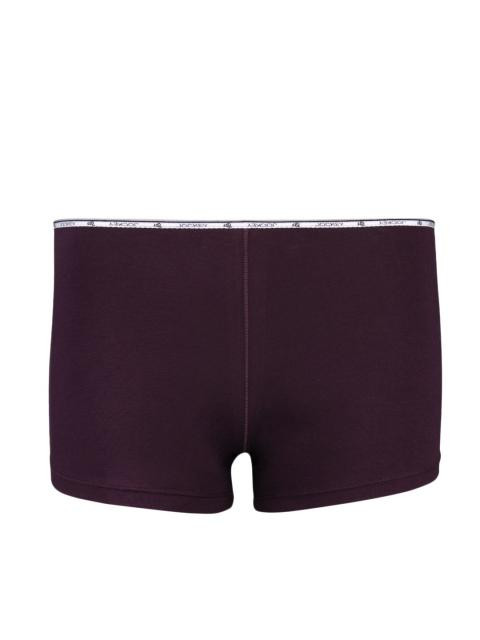 Jockey Women Burgundy Briefs