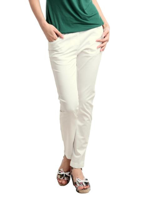 Scullers For Her Women White Trousers
