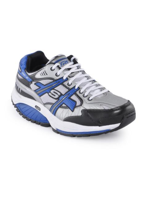 Skechers Men Masterson Silver Sports Shoes