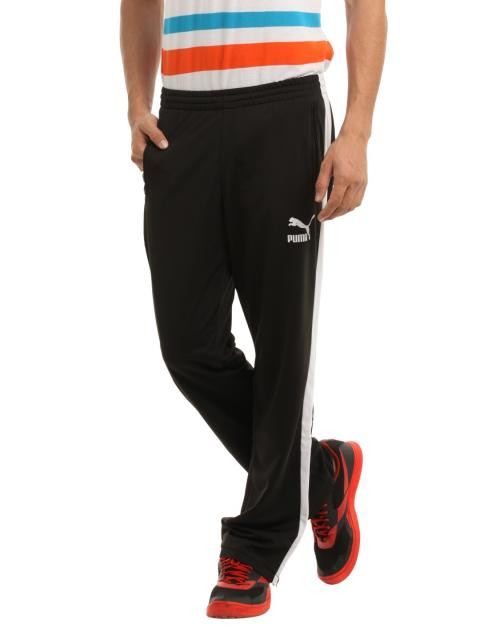 Puma Men Black Track Pants