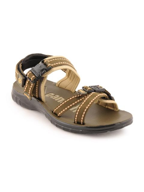Ganuchi Men Casual Olive Sandals