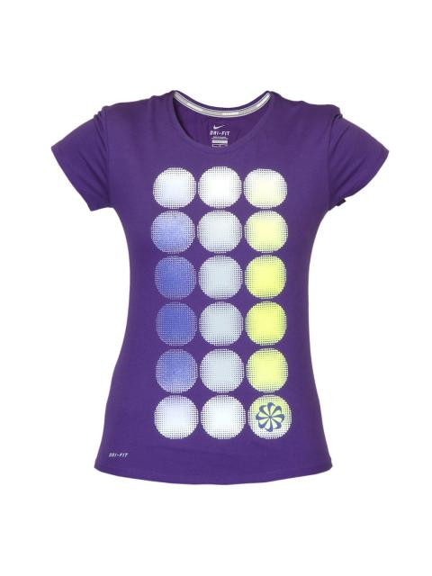 Nike Women Cruiser Hurley Dot Purple T-shirt