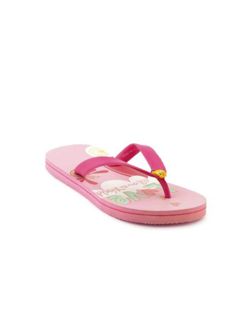 Warner Bros Kids Girls TW Love flops Pink Slippers