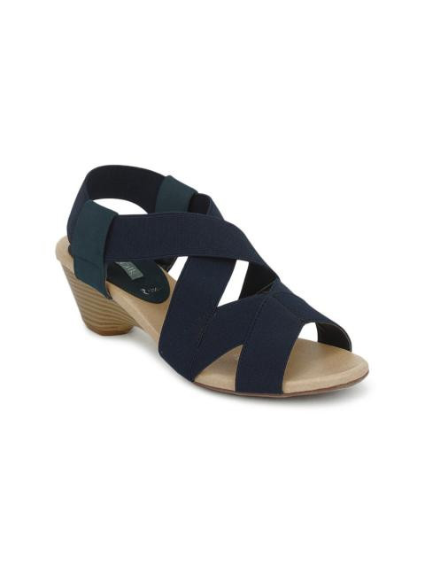 Catwalk Women Navy Blue Heels