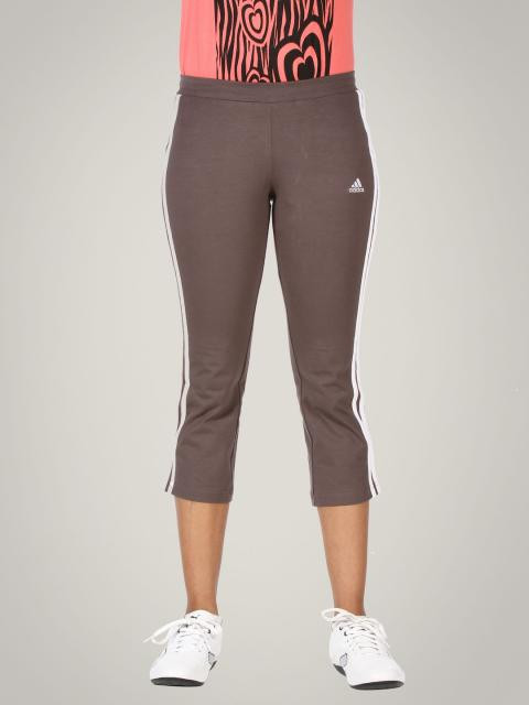 ADIDAS Women's Essential Cinder Grey Capris