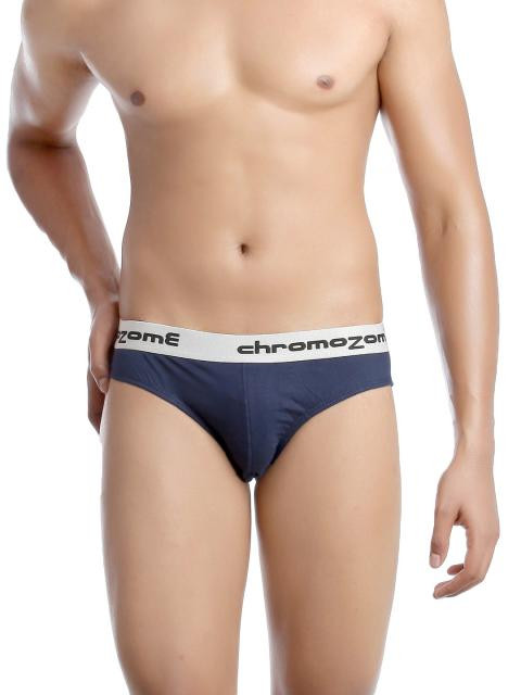 Chromozome Men Blue Briefs