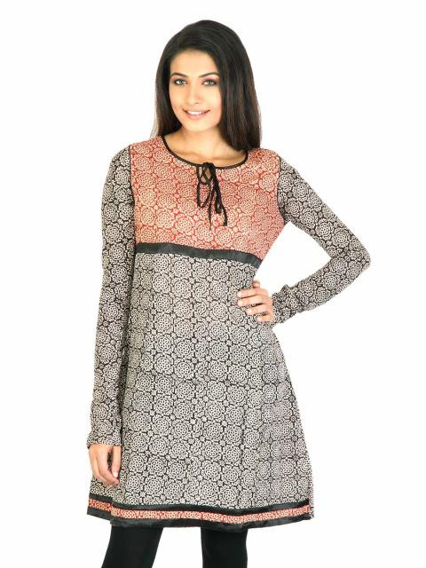 Mother Earth Women Aug Bagru Red Kurtas