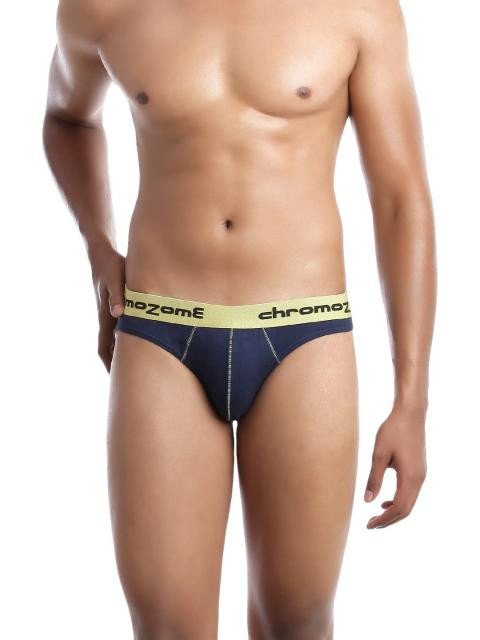 Chromozome Men Blue Briefs