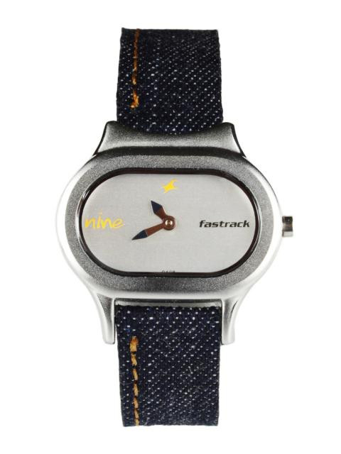 Fastrack Women Silver Dial Watch