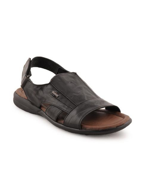 Franco Leone Men Casual Black Sandals