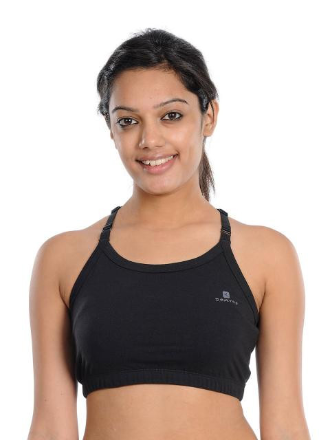 Domyos Women Black Sports Top