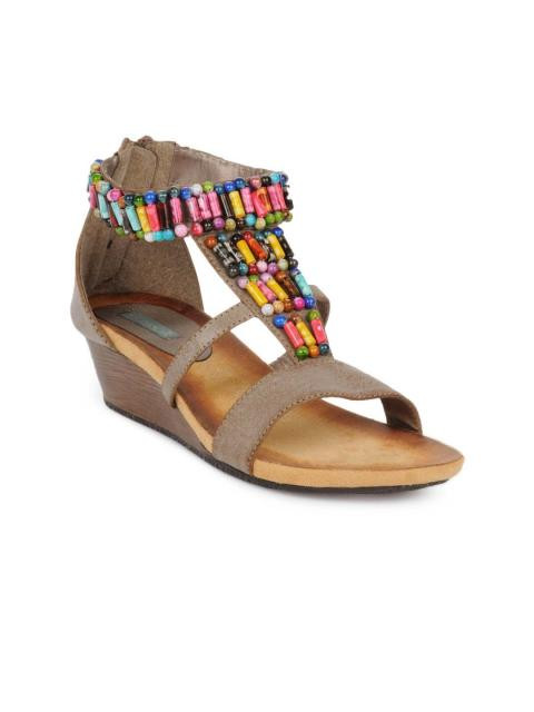 Catwalk Women Brown Wedges