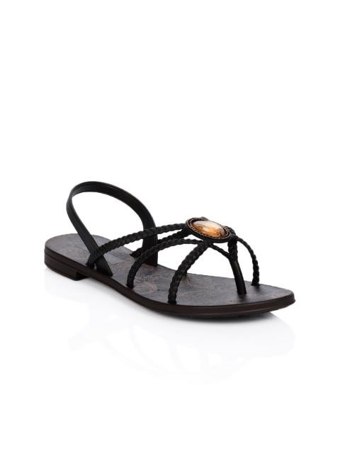 Grendha Women Roamance Brown Flats