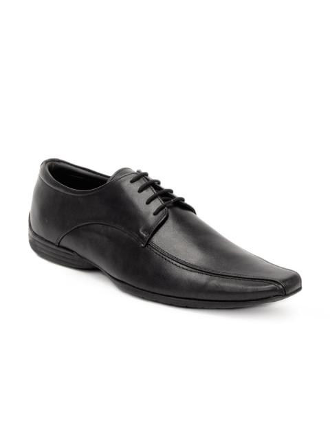 Carlton London Men Black Formal Shoes