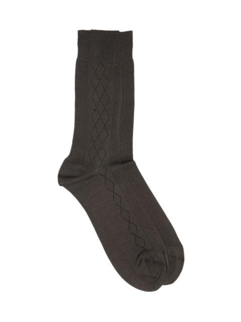 Raymond Men Brown Socks