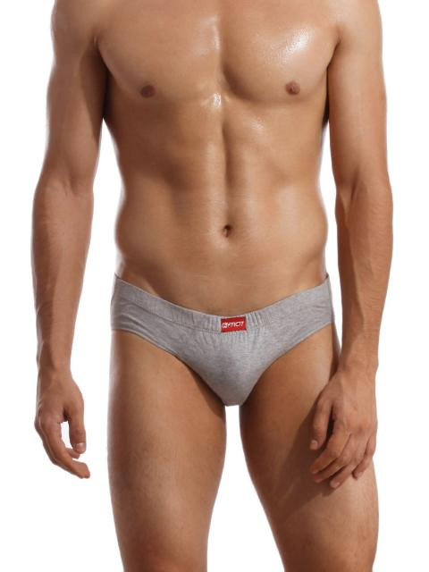 Facit Men Mid- Rise BF Grey Briefs