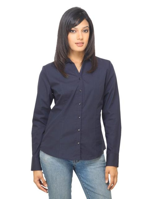 Van Heusen Woman Black Shirt