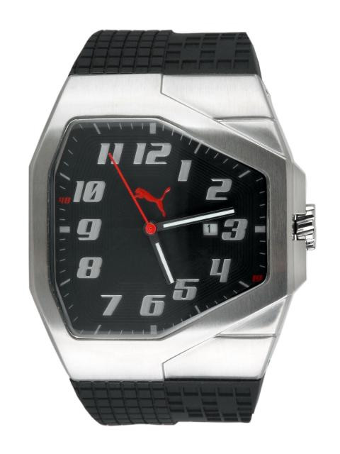 Puma Men Dial With Steel finish frame Black Watches