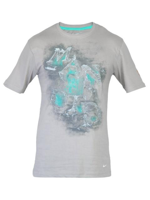 Nike Men Printed Grey Tshirts