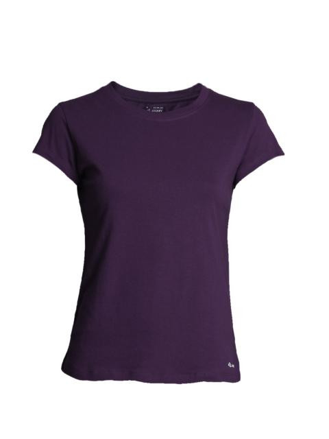Jockey Women  Round Neck Purple T-Shirt